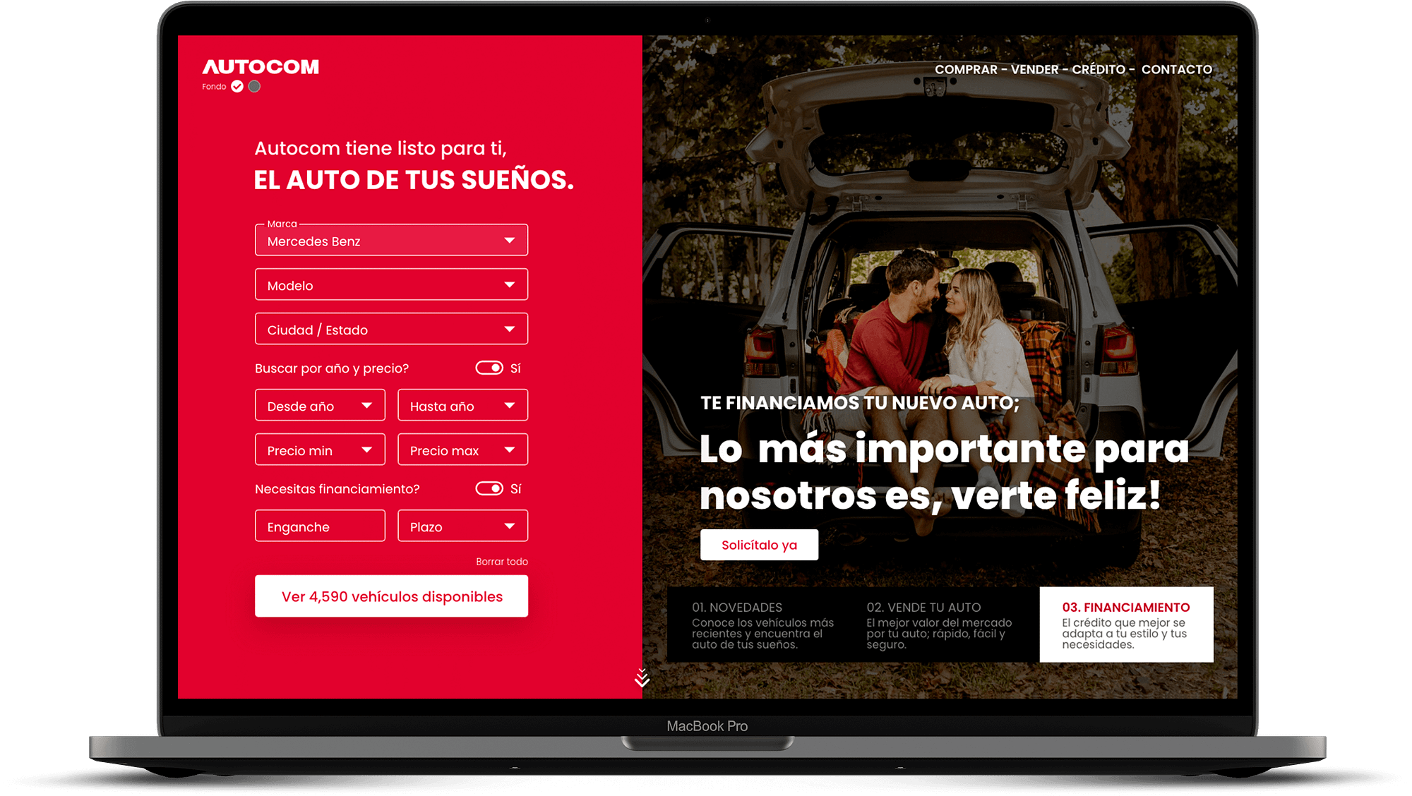 Autocom marketplace redesign overview