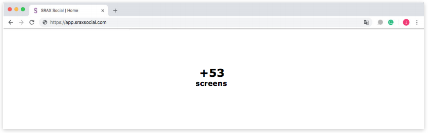 SRAX Social platform result overview